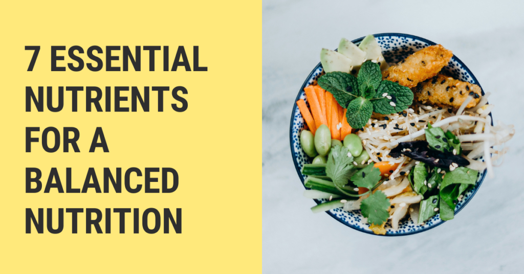 7 Essential Nutrients for a Balanced Nutrition