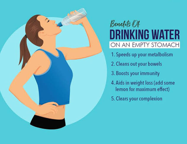 Health Benefits of Drinking Water On An Empty Stomach