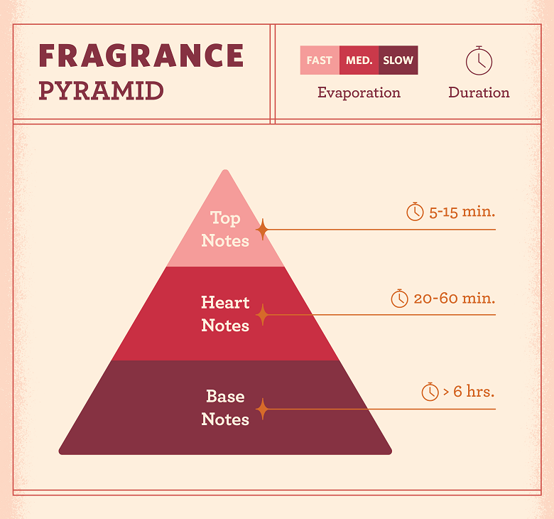 Select a fragrance with a strong base