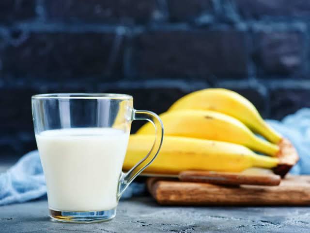 Banana and milk