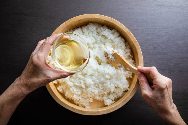 Rice and vinegar combination 