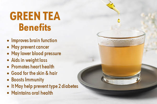 Health benefits of green tea 