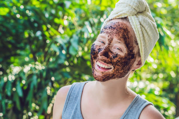 DIY coffee face packs 