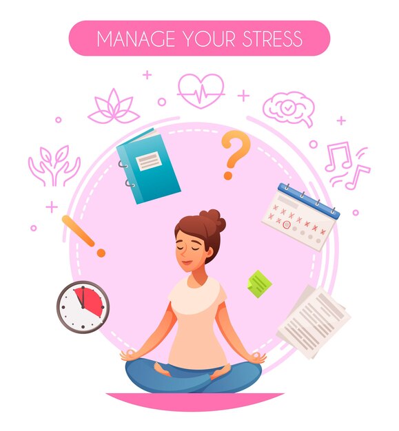 manage stress wisely to control BP