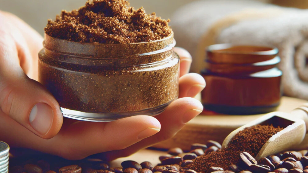 Coffee scrubs for face and body