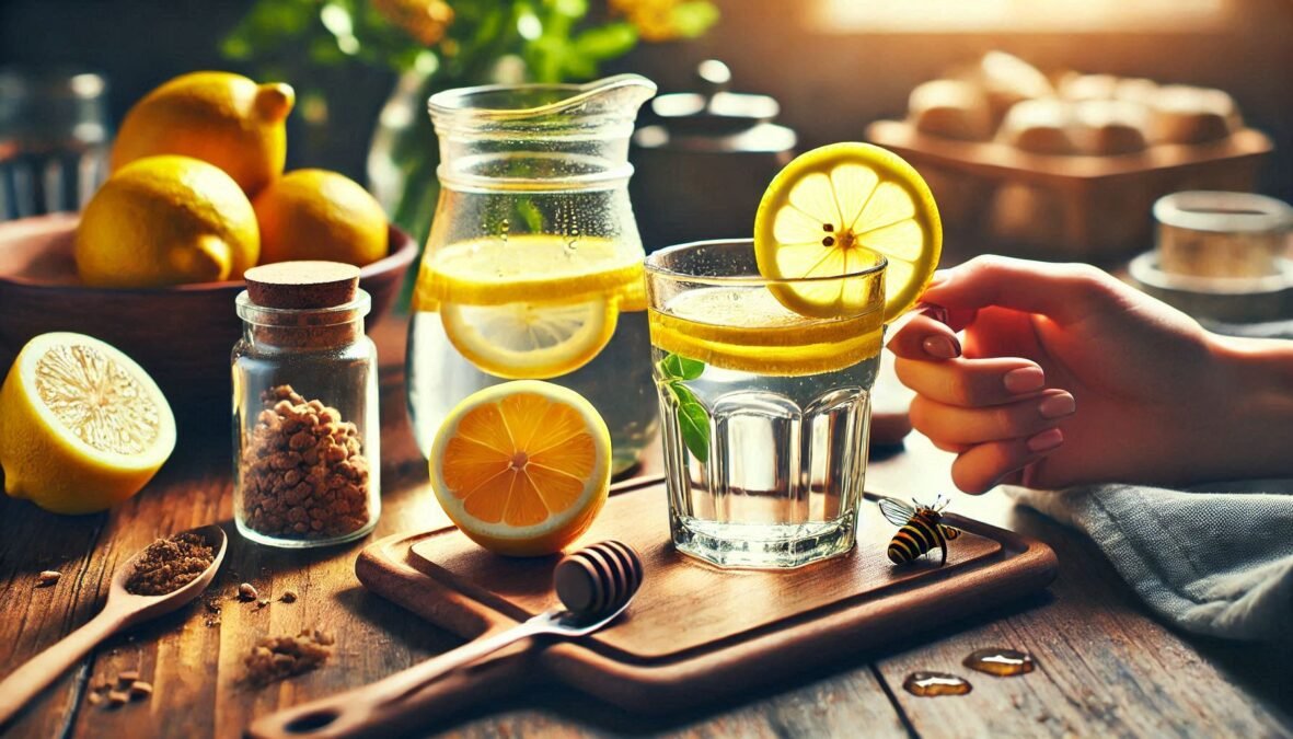 Morning Habits To Reduce Cholesterol Naturally - warm lemon water 